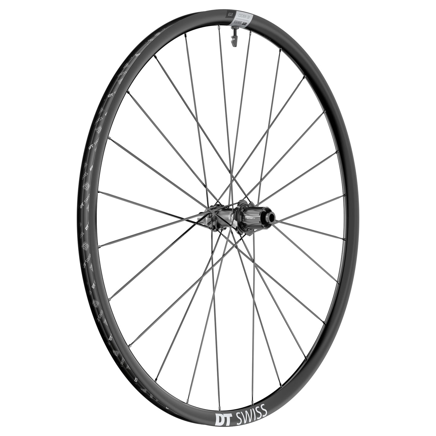 Hinterrad DT SWISS E 1800 SPLINE 23 DISC Tubeless Ready (Center Lock)