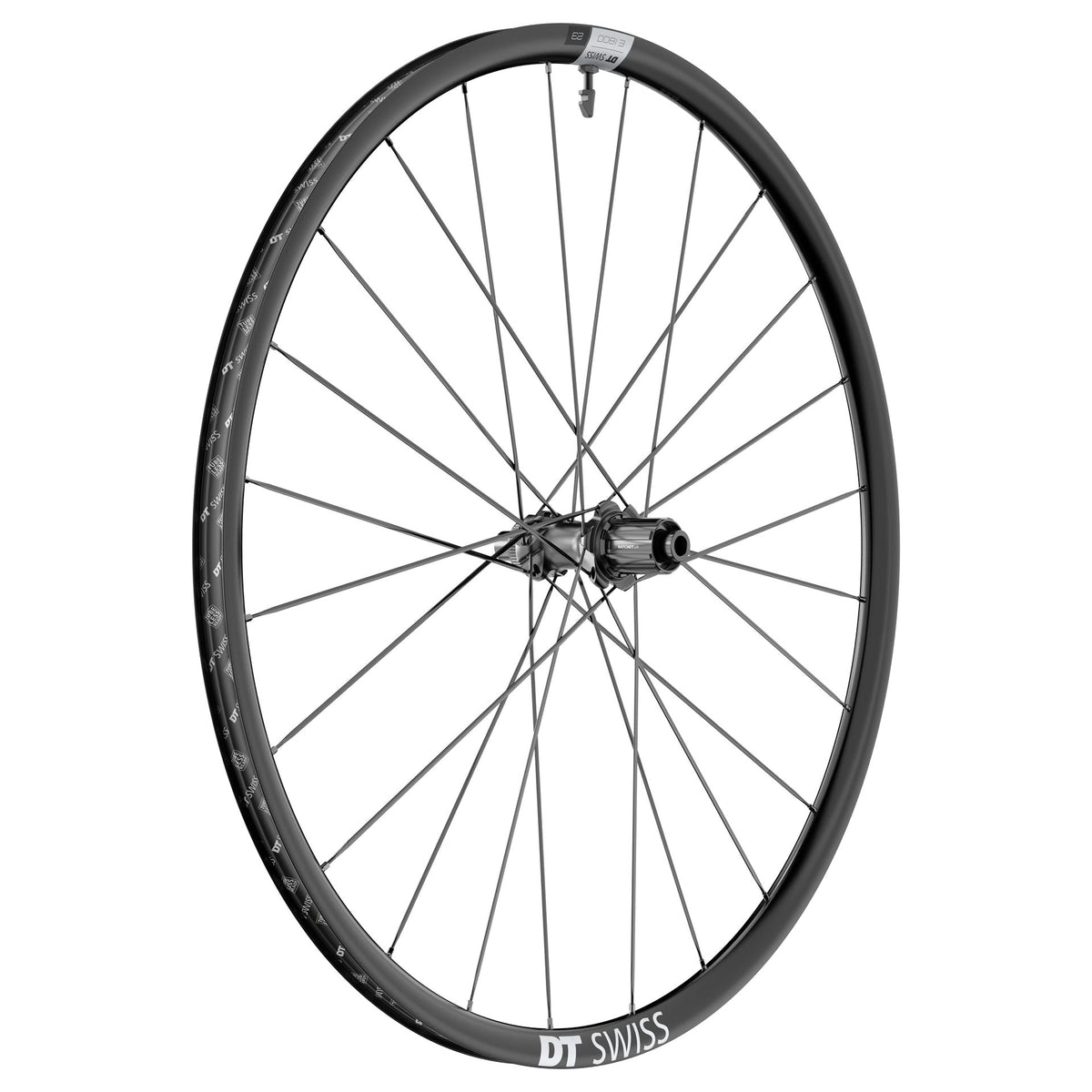 Komplet kół DT SWISS E 1800 SPLINE 23 Disc - widok z tyłu