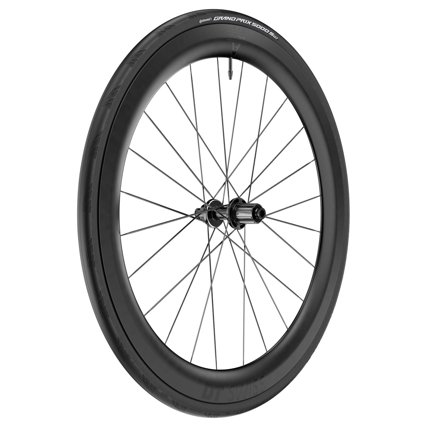 Baghjul DT SWISS ARC 1100 DICUT WTS 55 Tubeless Ready (Center Lock) Sort