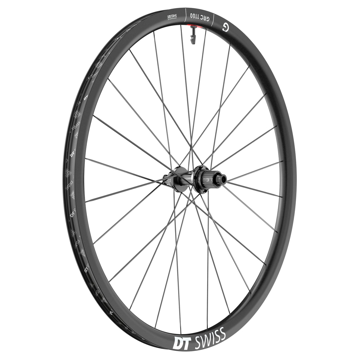 Roue Arrière DT SWISS GRC 1100 DICUT 30 DISC Tubeless Ready (Center Lock)