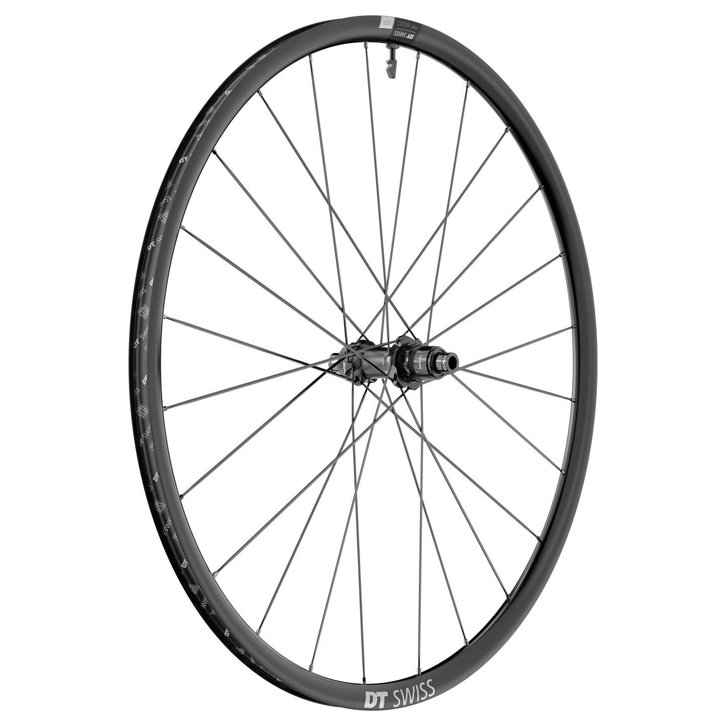 Roue Arrière DT SWISS PR 1600 SPLINE 23 DIC Tubeless Ready (Center Lock)