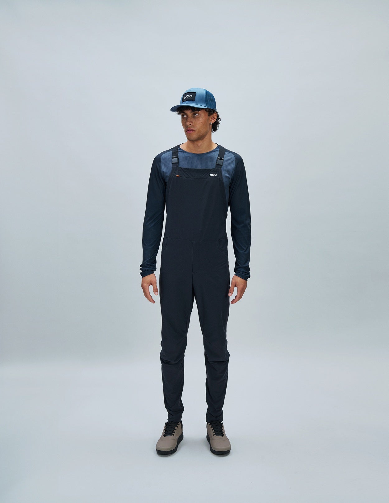 Latzhose POC MOTION DUNGAREE Schwarz