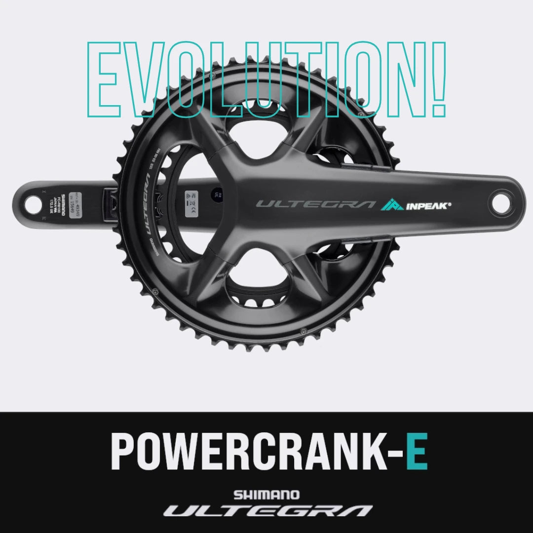 Kliky s wattmetrem INPEAK POWERCRANK-E TWIN2 LR Shimano Ultegra R8100