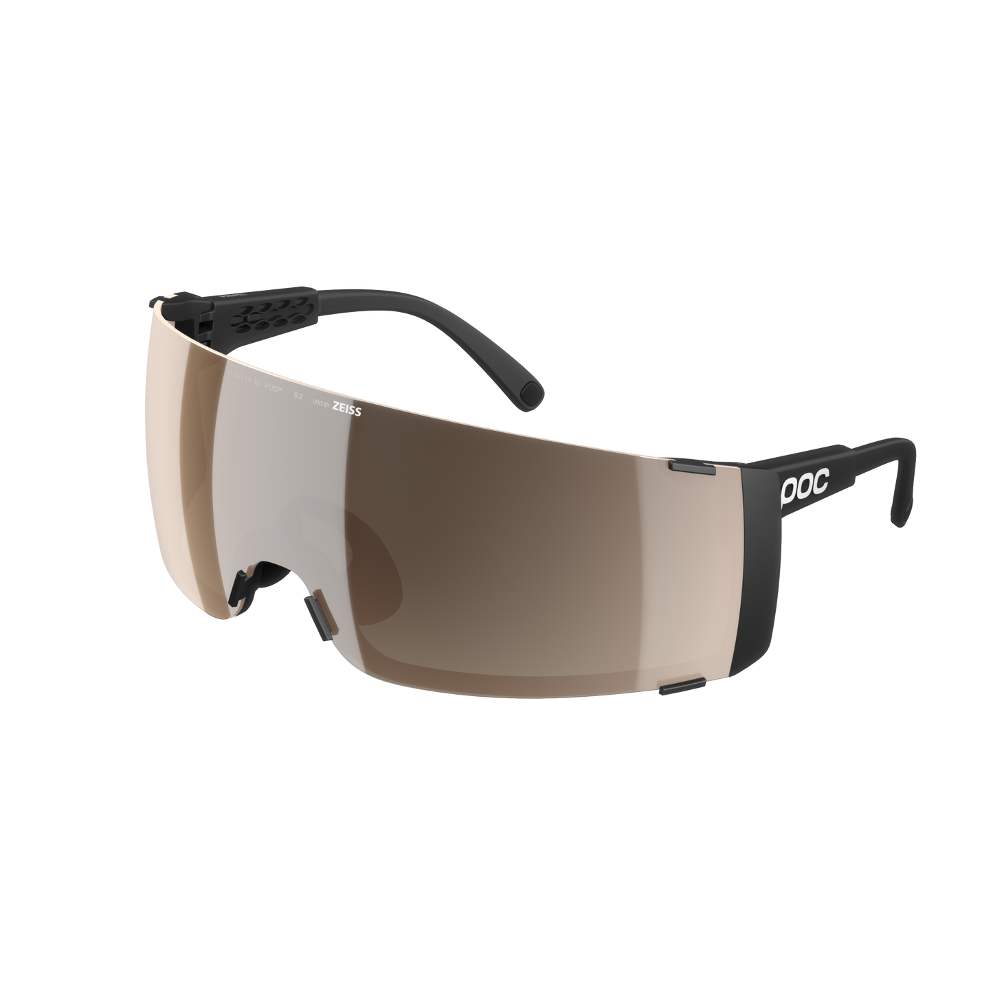 Brýle POC PROPEL + Černá Sklo Clarity Trail Partly Sunny Silver
