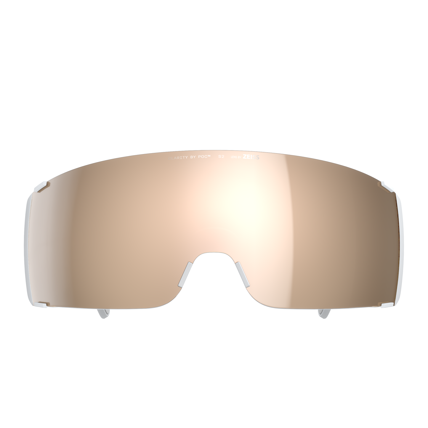 Okulary POC PROPEL + Białe Szkło Clarity Trail Partly Sunny Silver