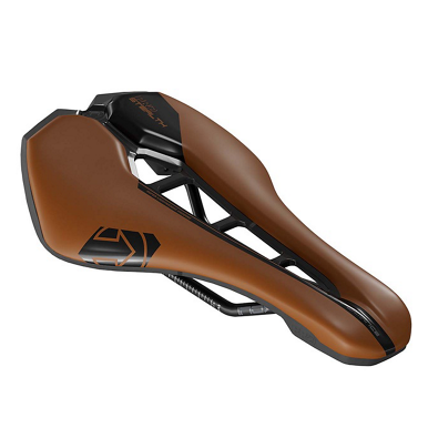 Selle PRO STEALTH PERFORMANCE 142mm Rails Inox Marron