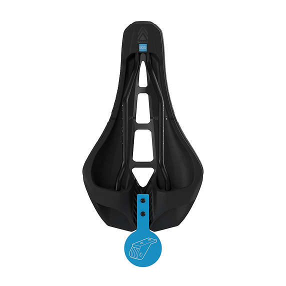 Selle PRO STEALTH 3D TEAM 142mm Rails Carbone Noir