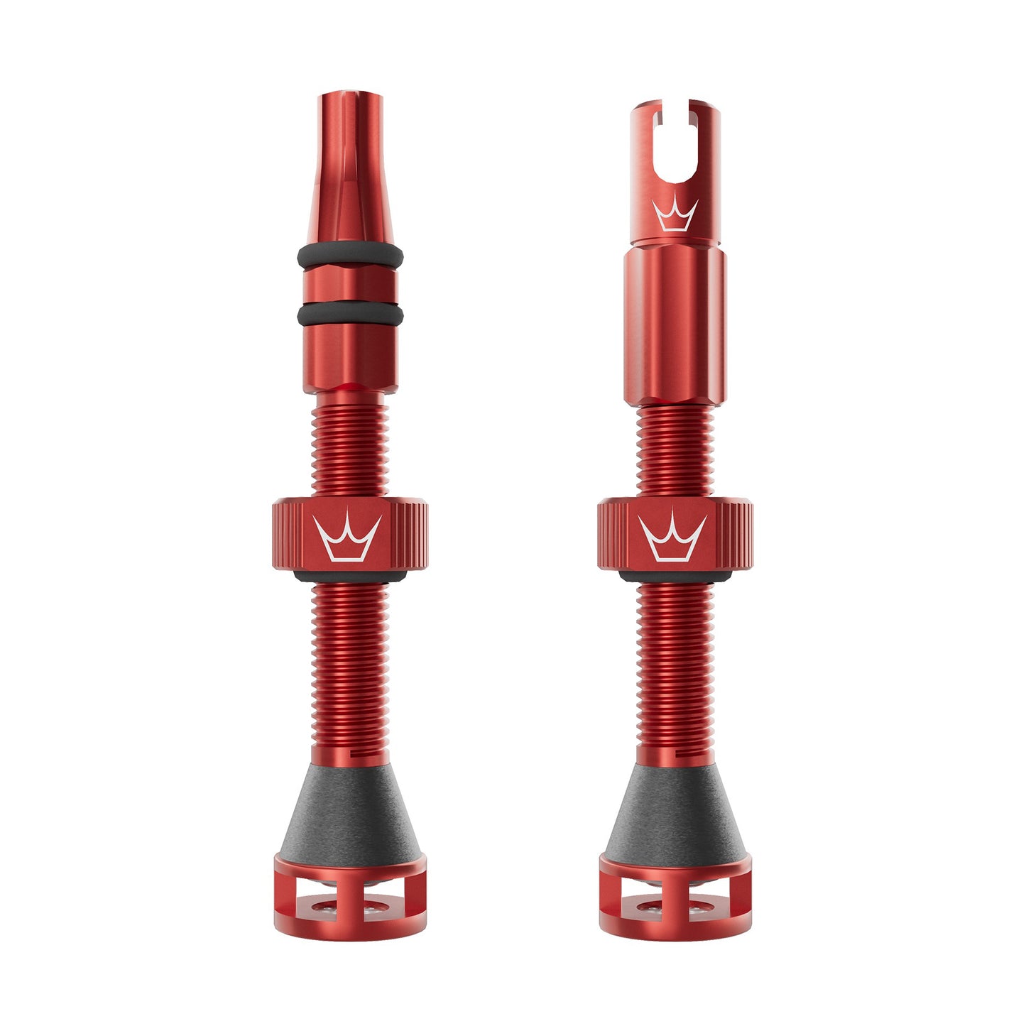 Valves Tubeless PEATY'S HOLESHOT FAST FLOW 42mm (x2) Rouge