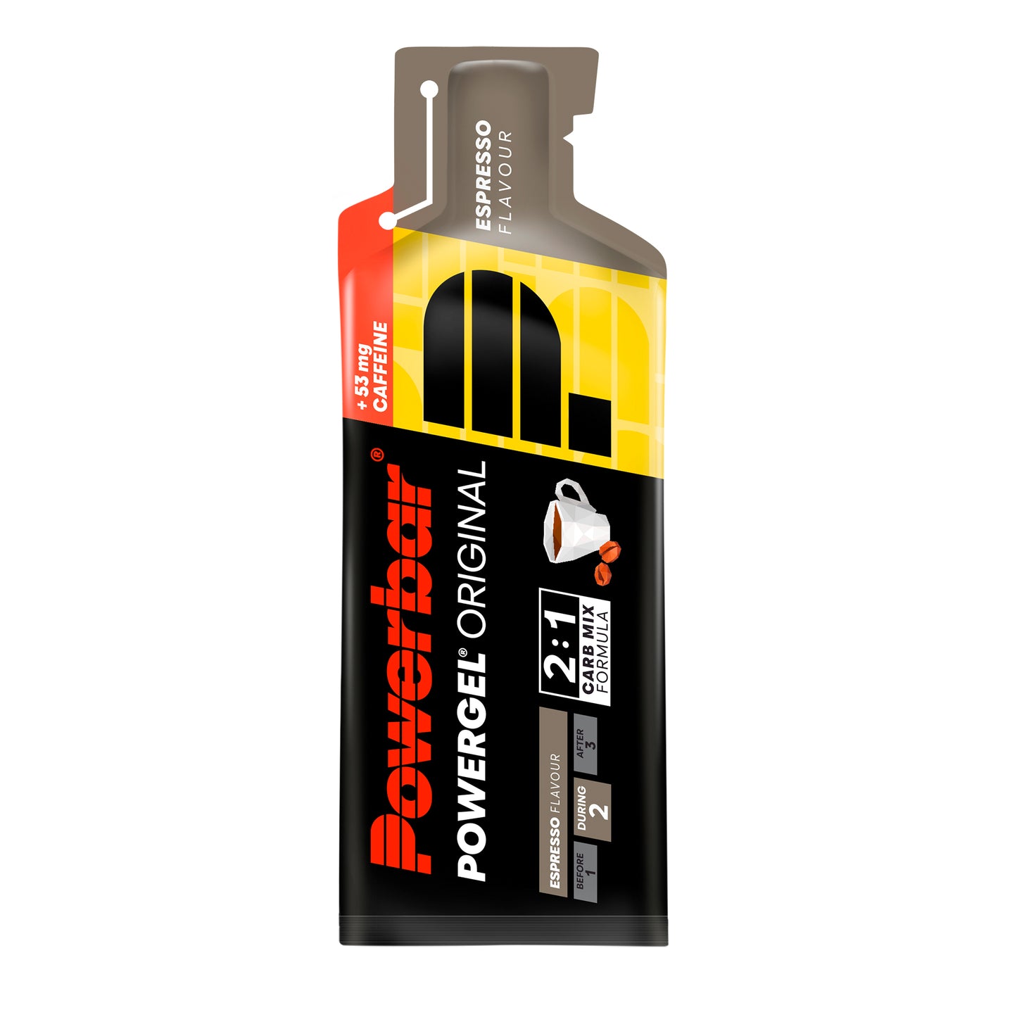 Energetický gel POWERBAR POWERGEL ORIGINAL (41 g) Espresso káva