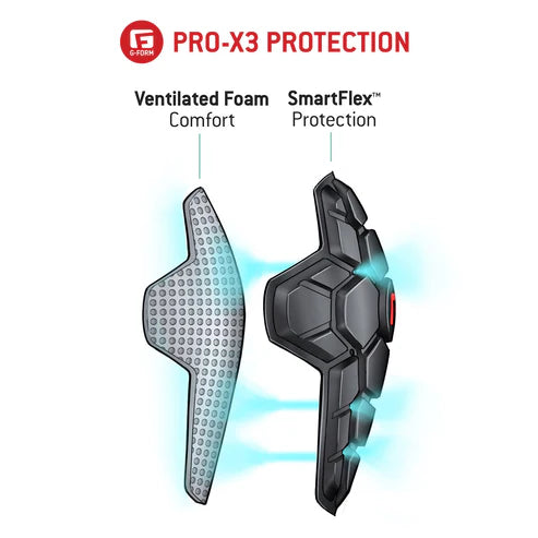 Coudières G-FORM PRO-X4 Junior Noir