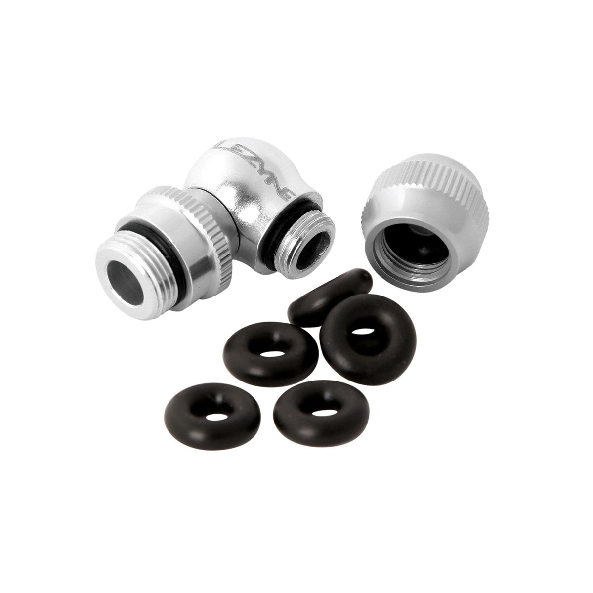 Ezüst LEZYNE Slip Fit szelepfej-adapter