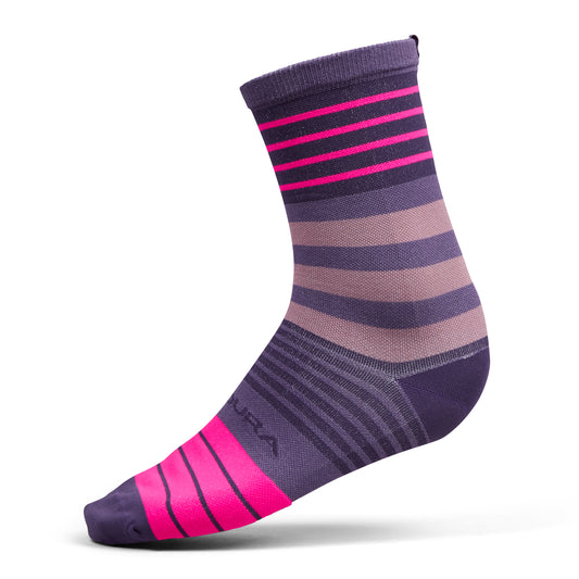 Chaussettes ENDURA BLOCK Violet