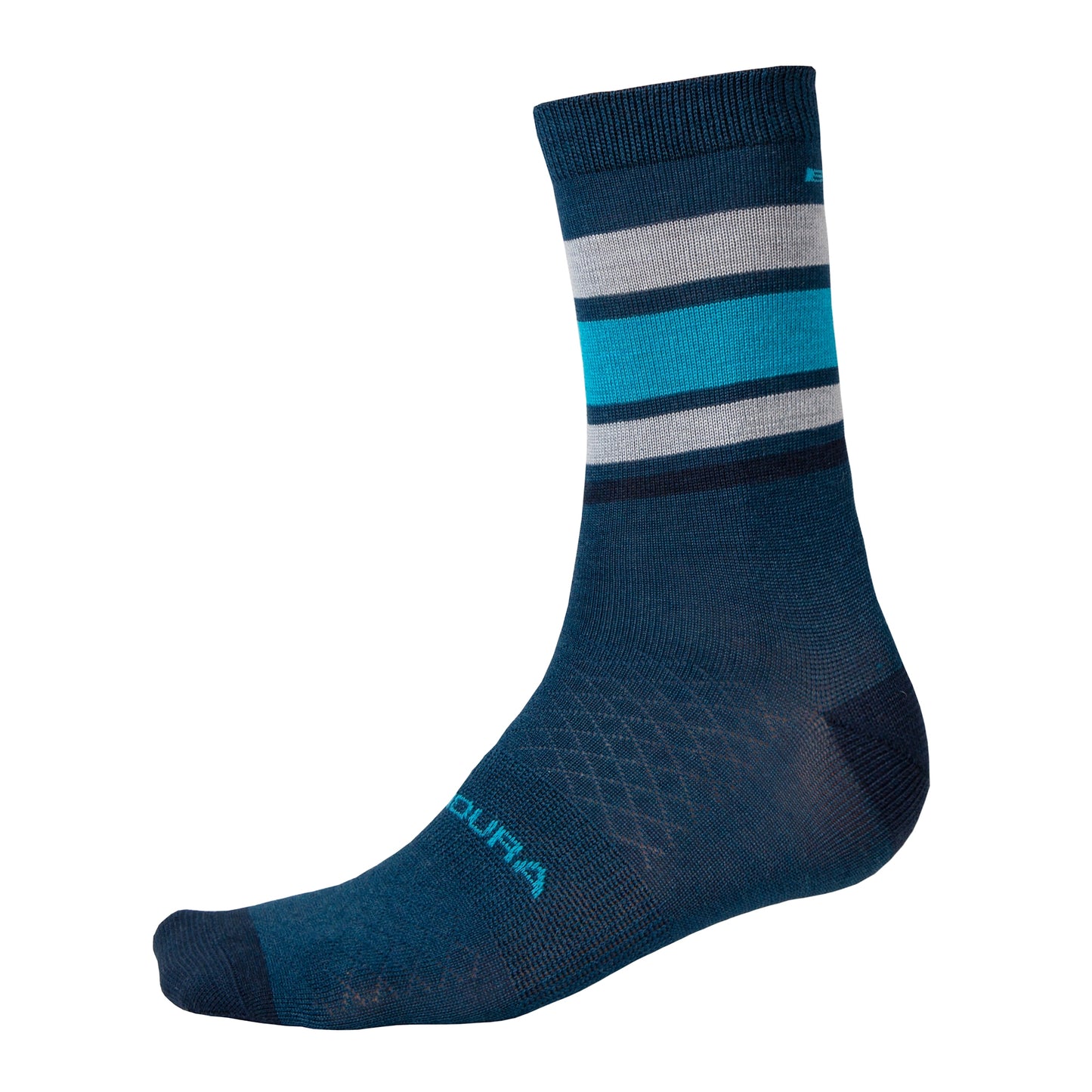 Strømper ENDURA BAABAA MERINO STRIPE Blå