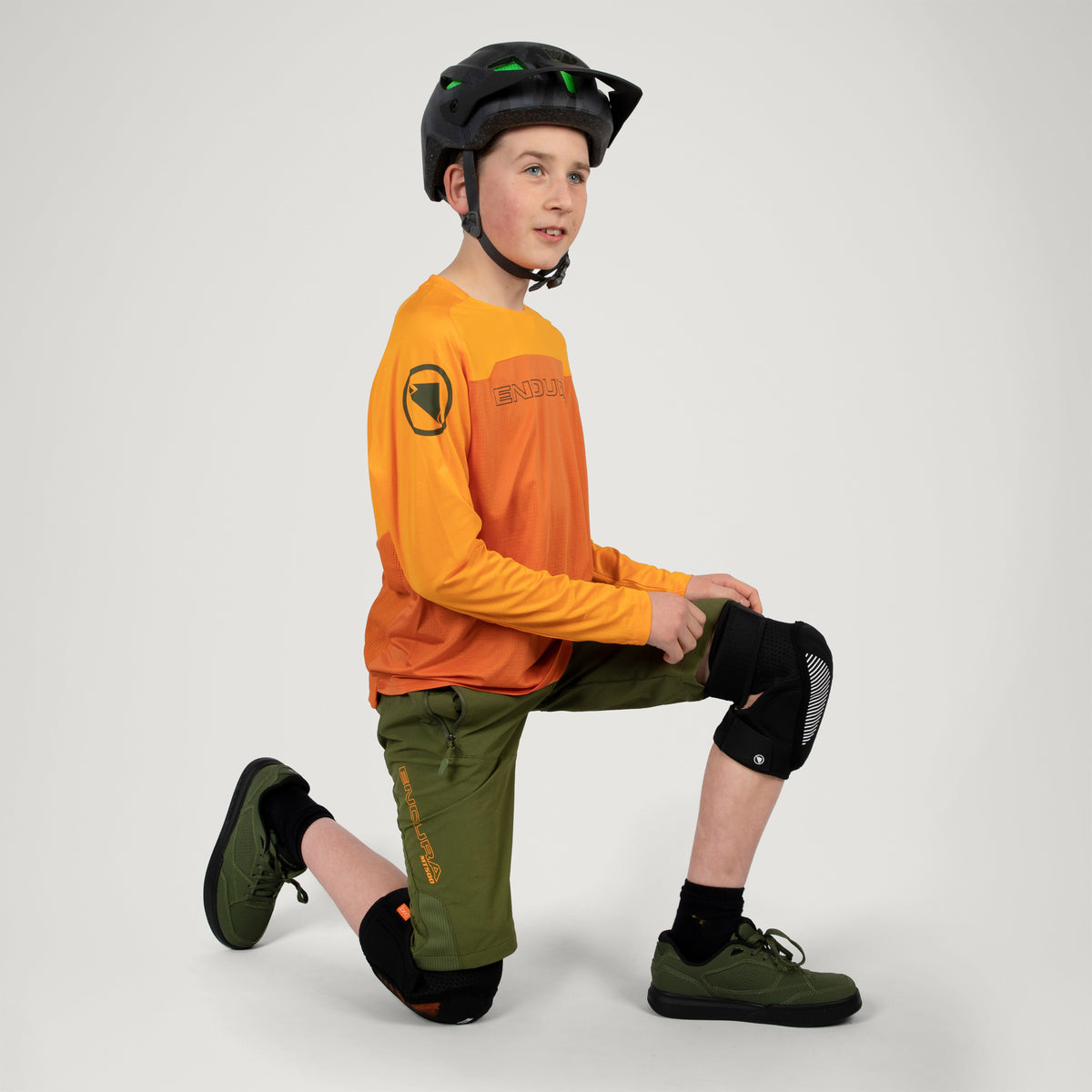 Knæbeskyttere ENDURA MT500 D3O Junior Sort