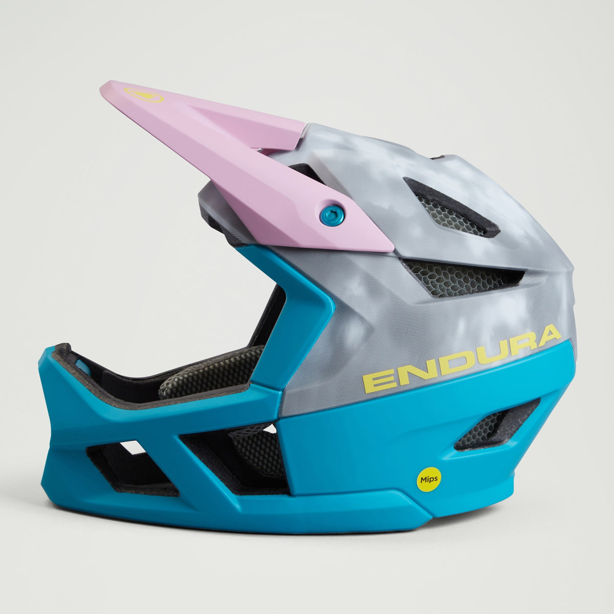 ENDURA MT500 INTEGRAL MIPS grå/blå mountainbikehjelm 2026