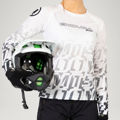 Kask MTB ENDURA MT500 pełnotwarzowy MIPS biały 2026