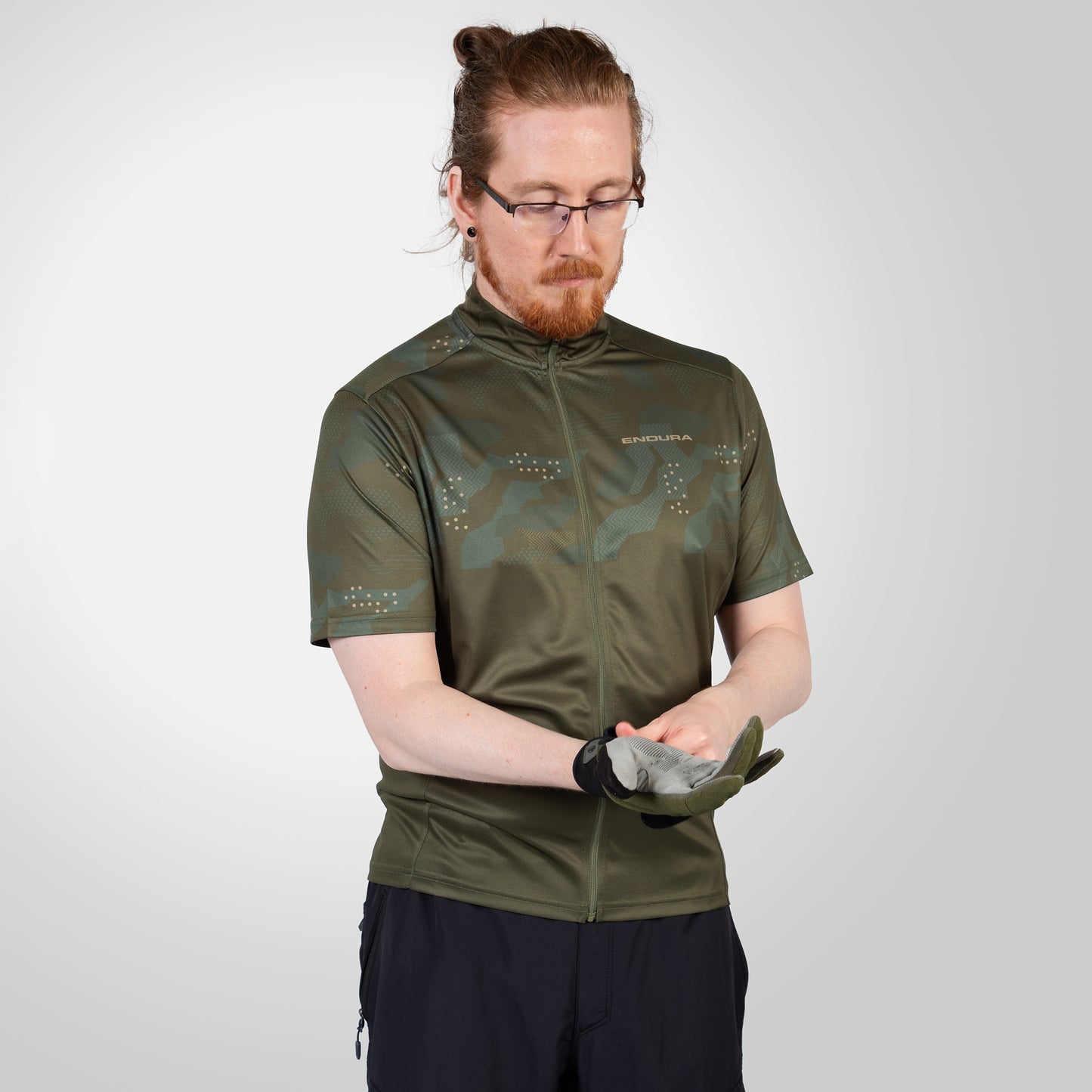 Trikot ENDURA HUMMVEE RAY II Kurzarm Khaki