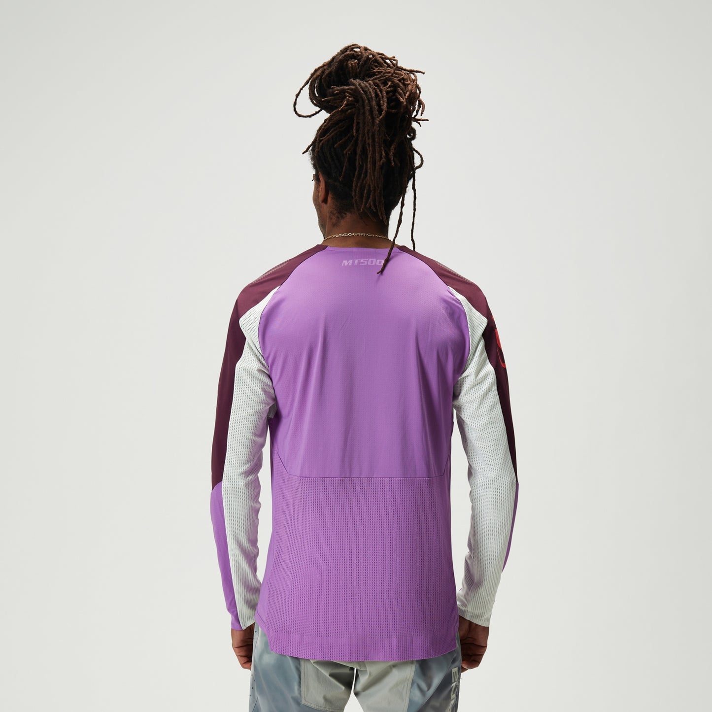Maglia ENDURA MT500 BURNER LITE Maniche Lunghe Viola