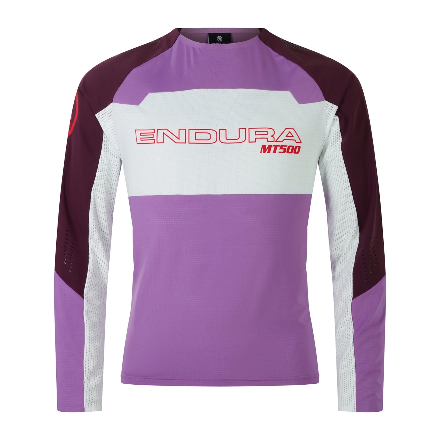 Maglia ENDURA MT500 BURNER LITE Maniche Lunghe Viola