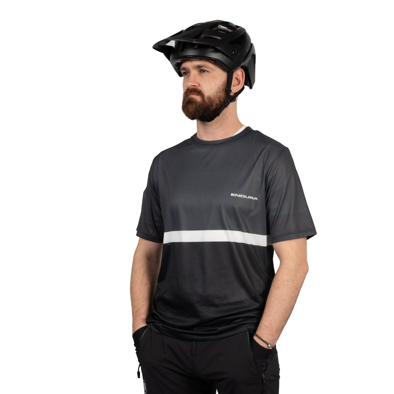 ENDURA SINGLETRACK CORE TEE II Short Sleeve Jersey Black