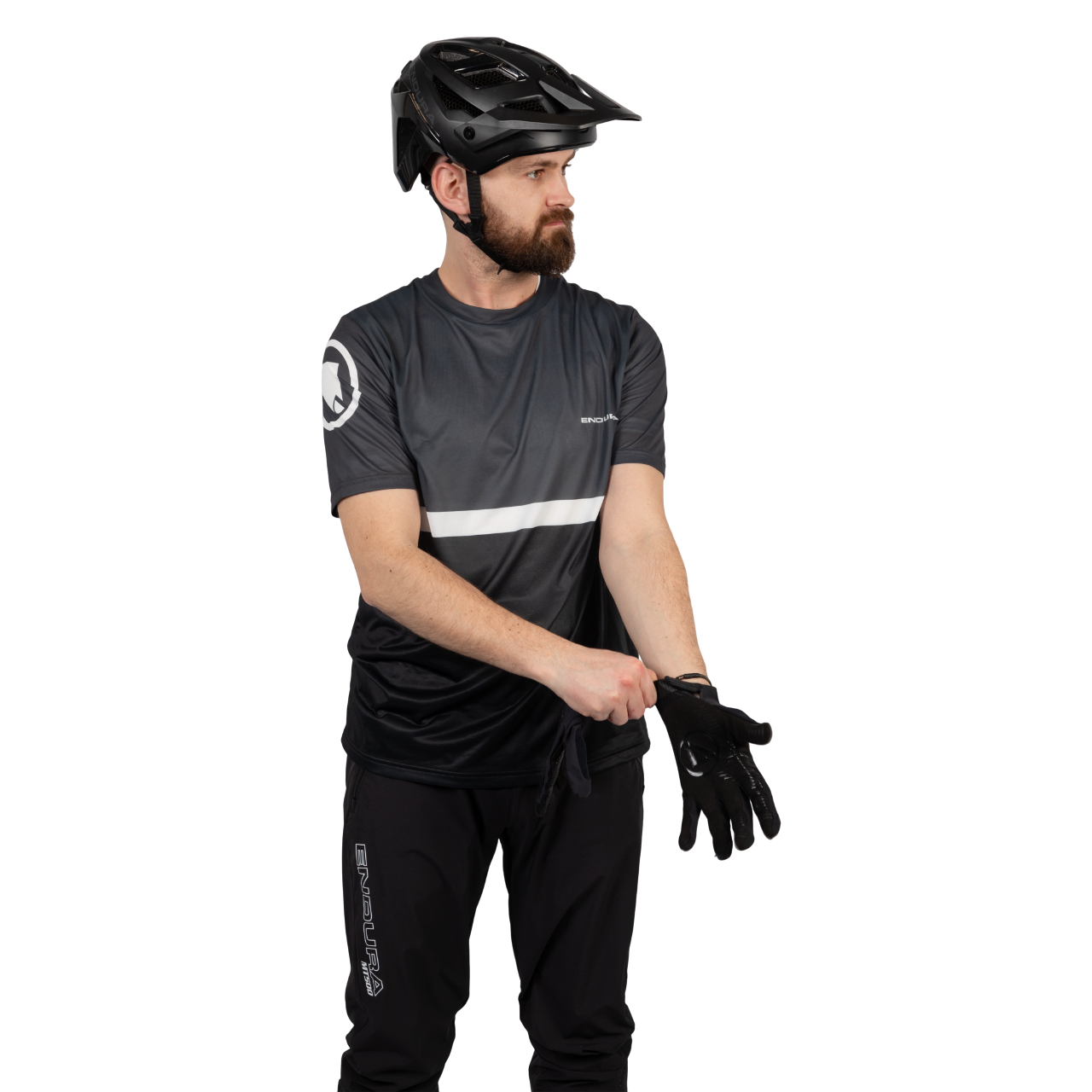 ENDURA SINGLETRACK CORE TEE II Short Sleeve Jersey Black