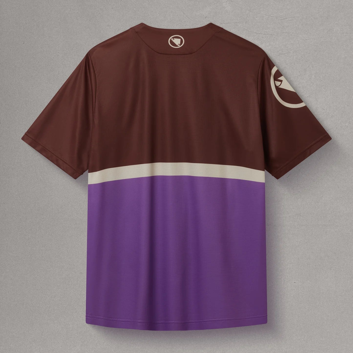 Maillot ENDURA SINGLETRACK CORE TEE II Manches Courtes Marron/Violet