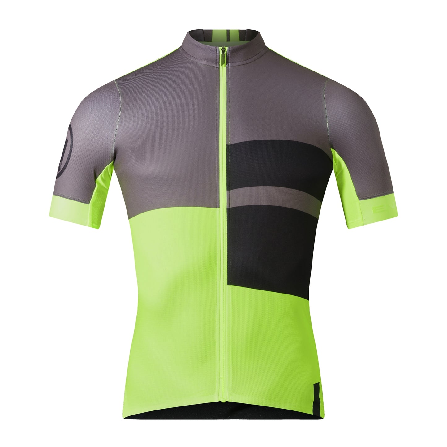 Maillot ENDURA FS260 PRINT Kurzarm Grün