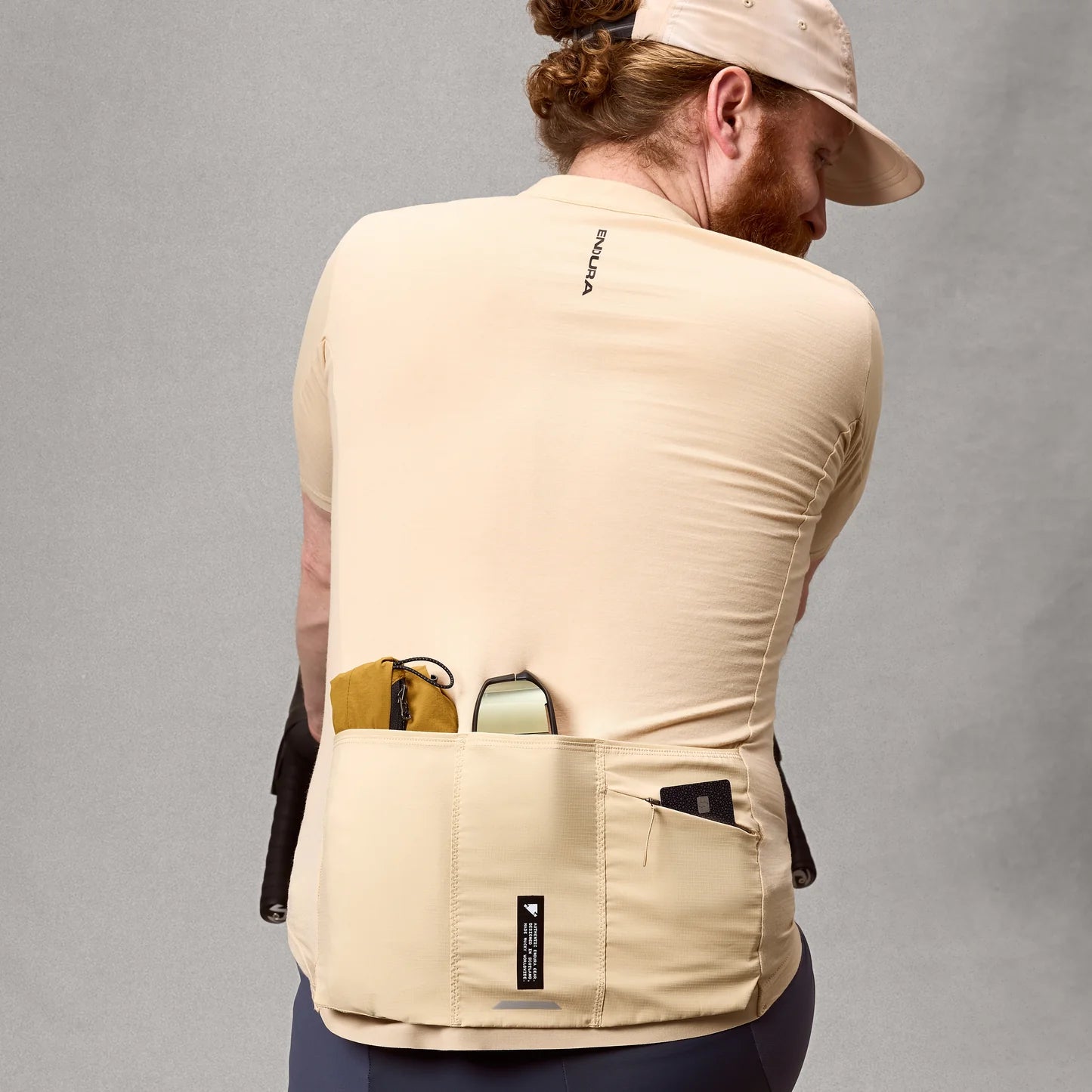 ENDURA ALLTRACK RIDE Short Sleeve Jersey Sand