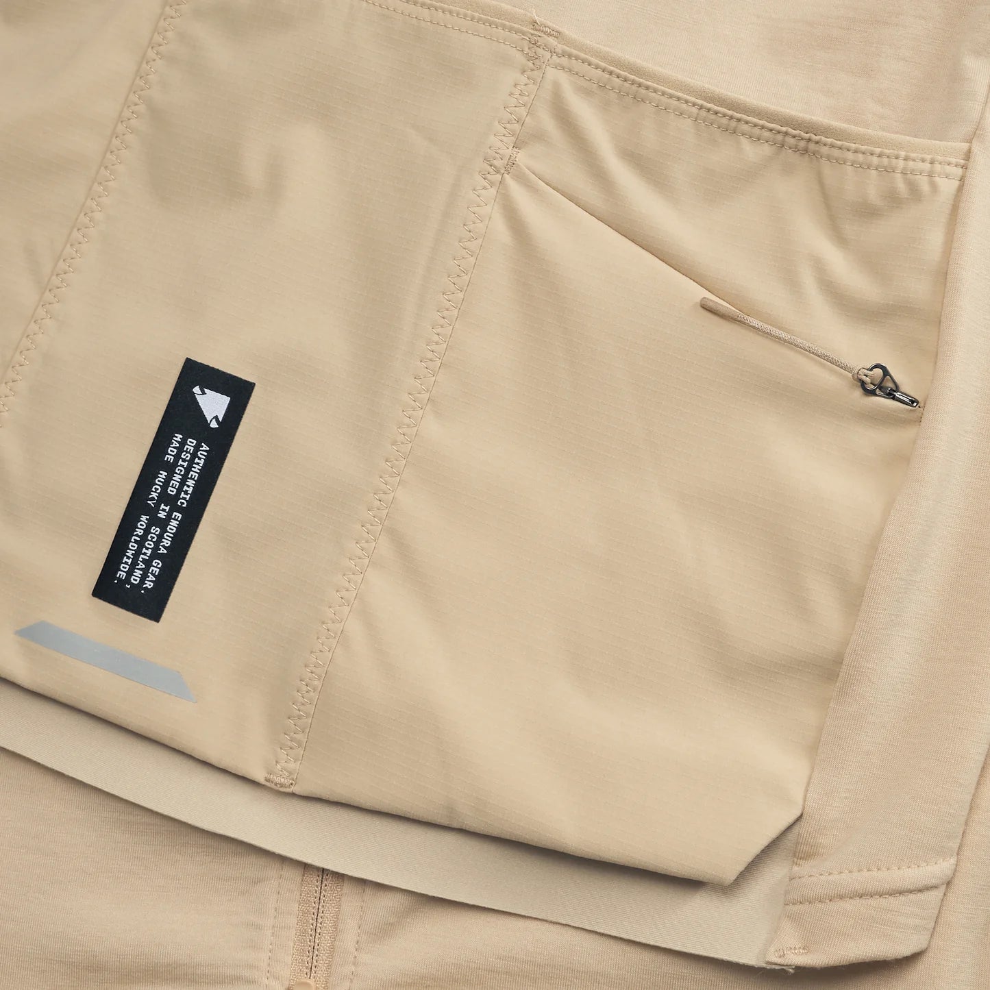 ENDURA ALLTRACK RIDE Short Sleeve Jersey Sand