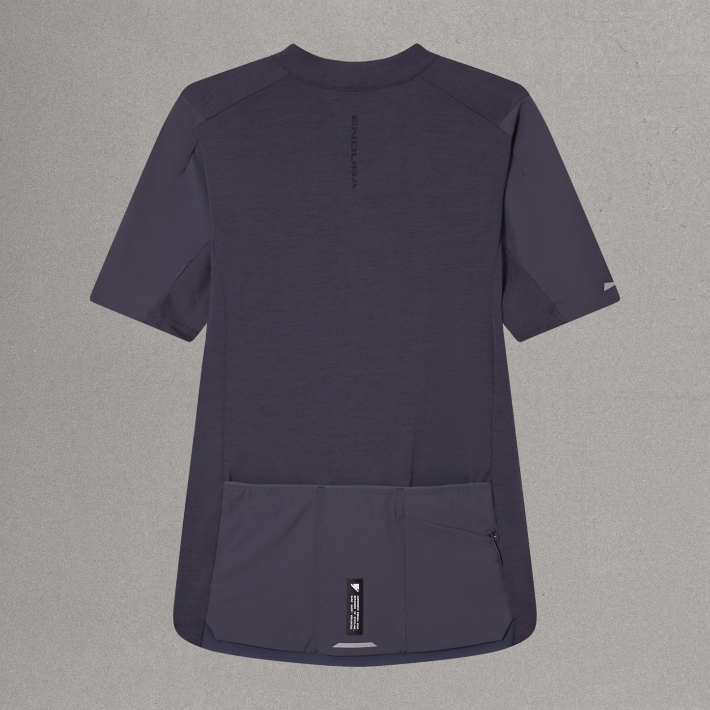 Maillot ENDURA ALLTRACK RIDE Manches Courtes Carbon Gris