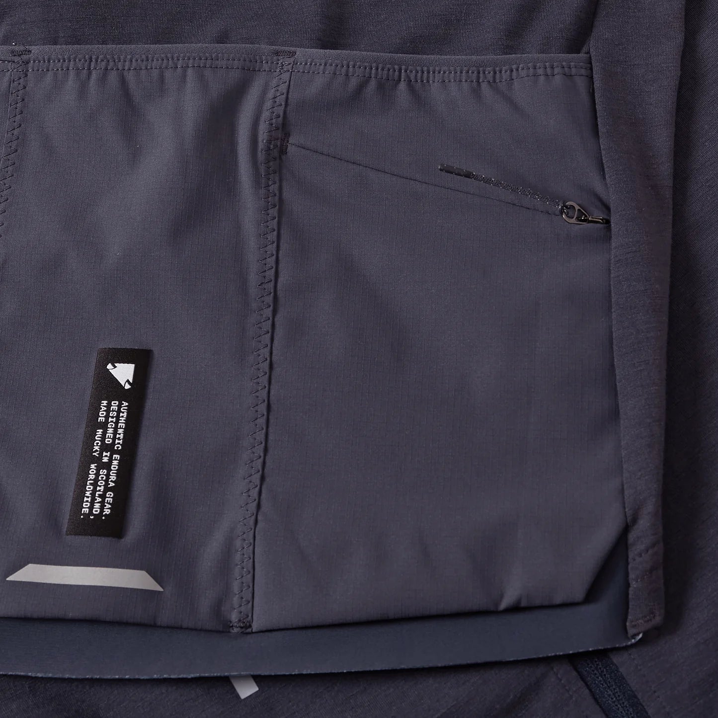 Maillot ENDURA ALLTRACK RIDE Manches Courtes Carbon Gris