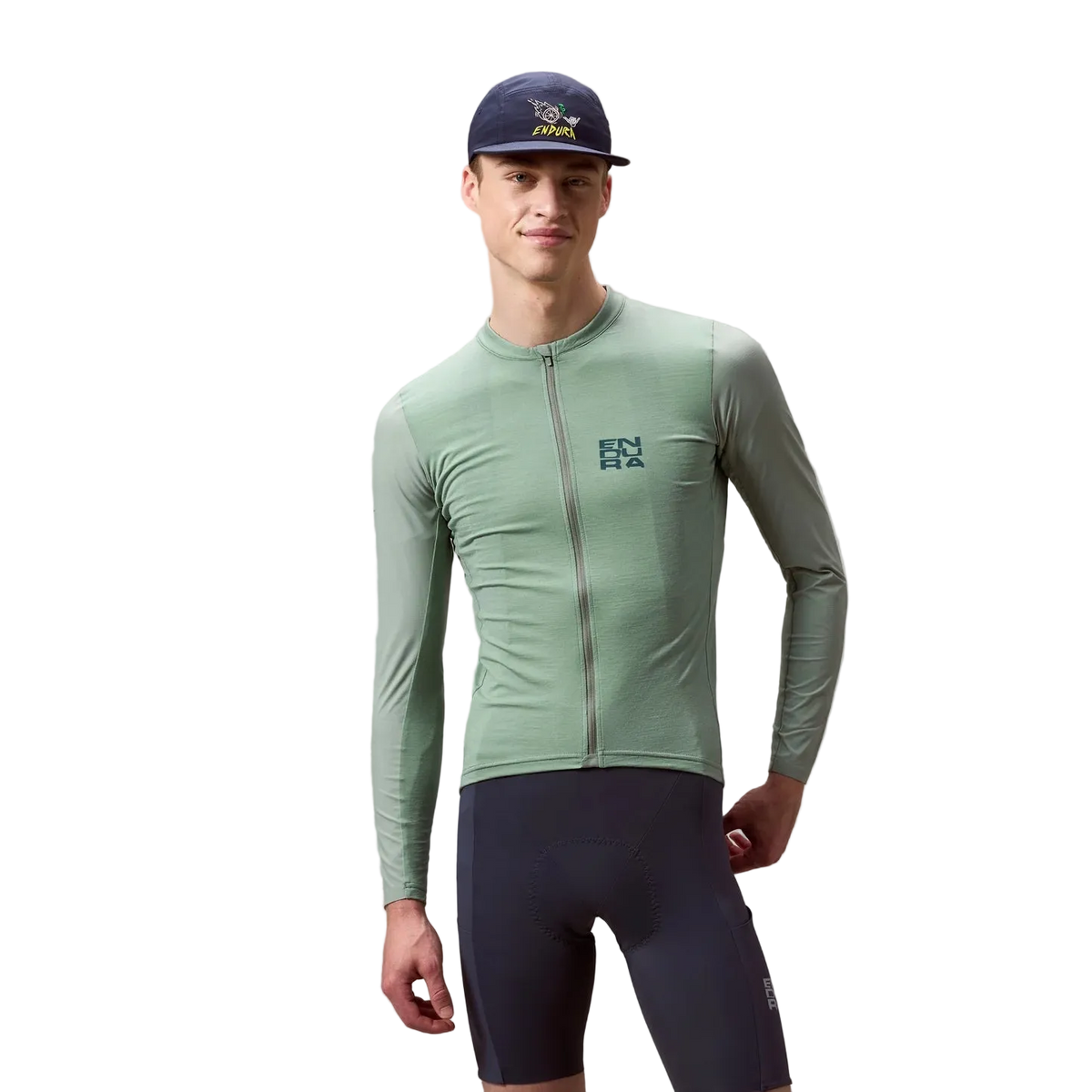 Μπλούζα ENDURA ALLTRACK RIDE με Μακριά Μανίκια Πράσινο Φασκόμηλο