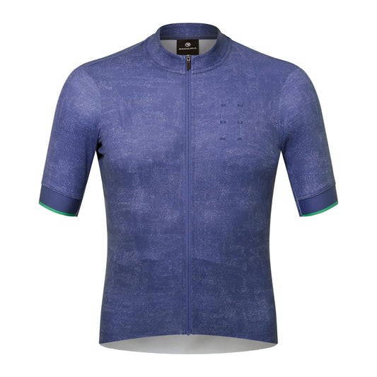 Maillot ENDURA FS260 PRINT Manches Courtes Indigo