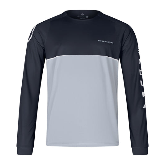 Maillot ENDURA CORE PRINTED Manches Longues Noir