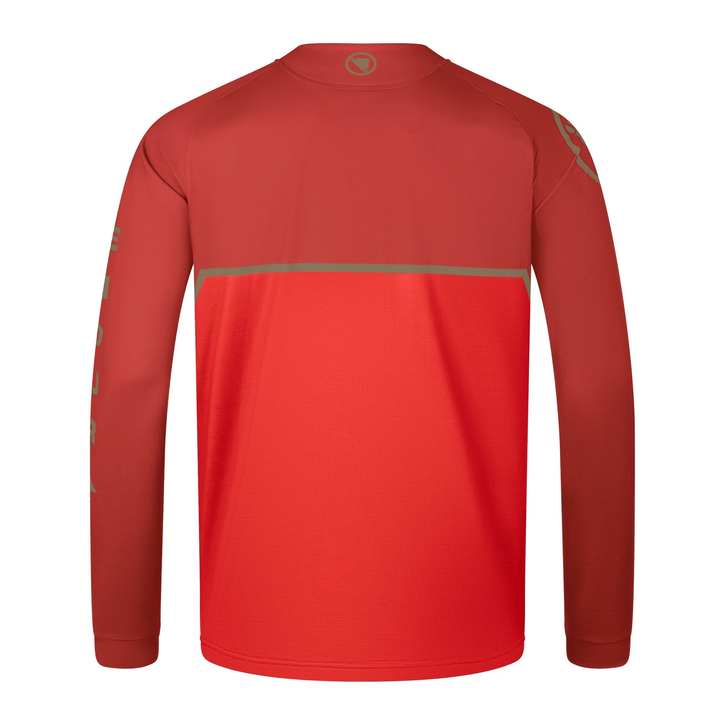 Trikot ENDURA CORE PRINTED Langarm Rot