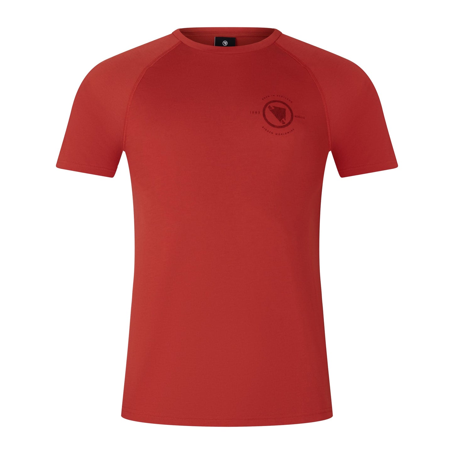 Maillot ENDURA LOOP Manches Courtes Rouge