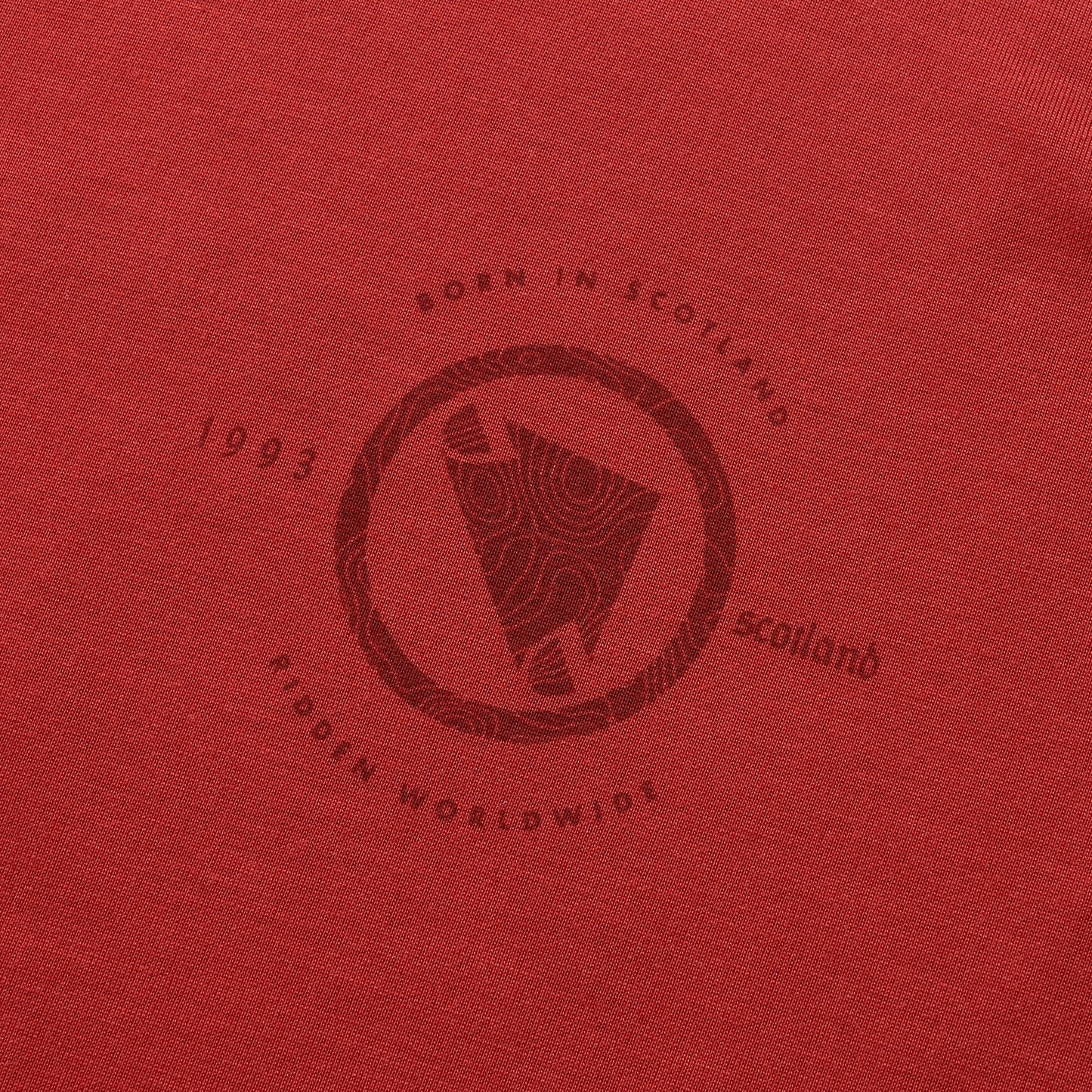 Maillot ENDURA LOOP Manches Courtes Rouge