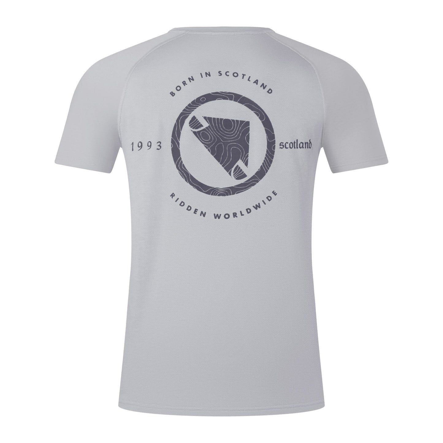 Maglia ENDURA LOOP Maniche Corte Grigio