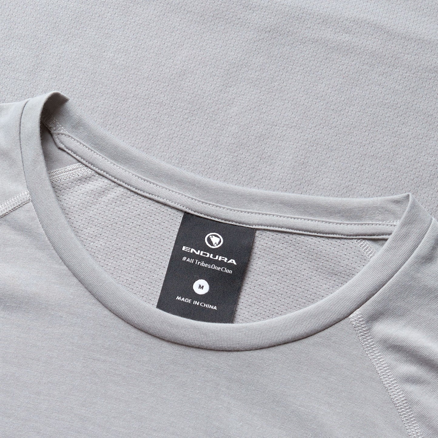 Maglia ENDURA LOOP Maniche Corte Grigio