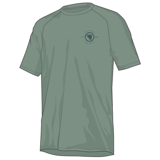 Tröja ENDURA LOOP TECH TEE Kortärmad Sage