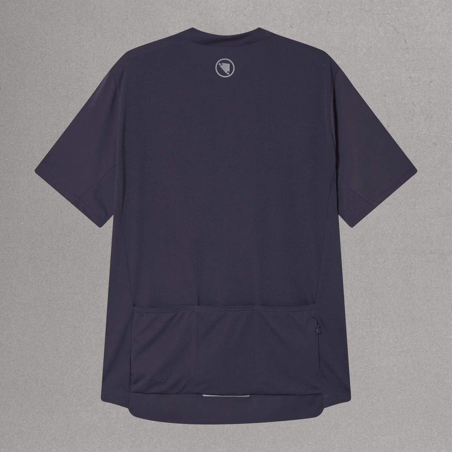 ENDURA LOOP ZIPPED Short Sleeve Jersey Carbon Grey