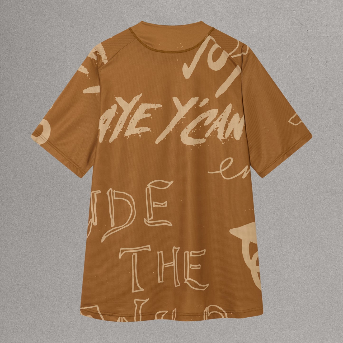 Maglia ENDURA SINGLETRACK PRINT Maniche Corte Bronze