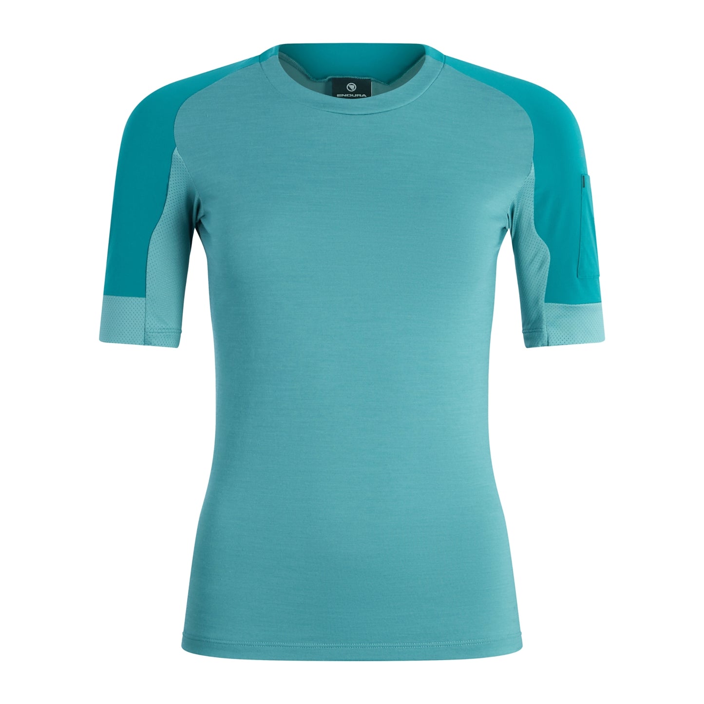 Maillot ENDURA GV500 Damen Kurzarm Blau