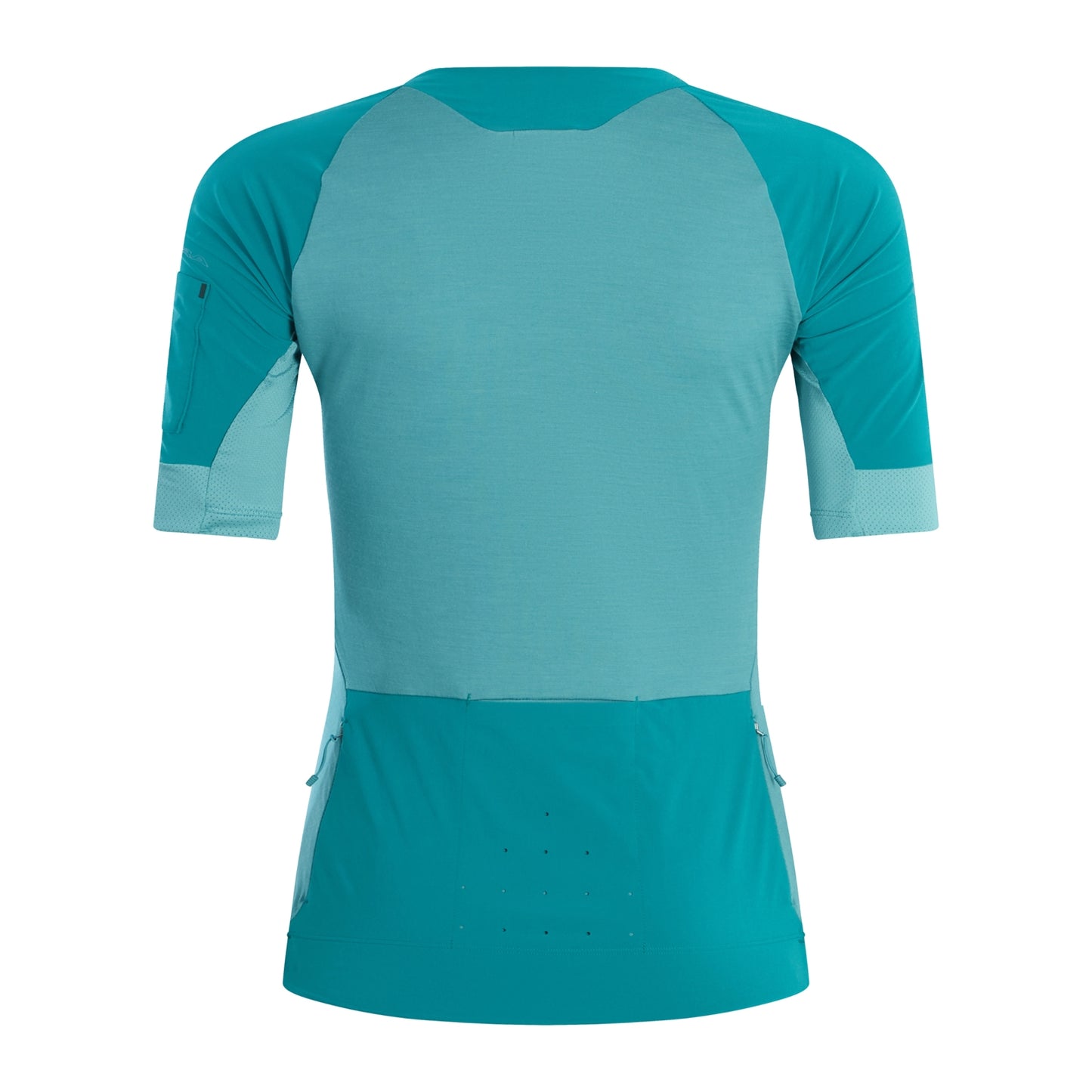 Maillot ENDURA GV500 Damen Kurzarm Blau