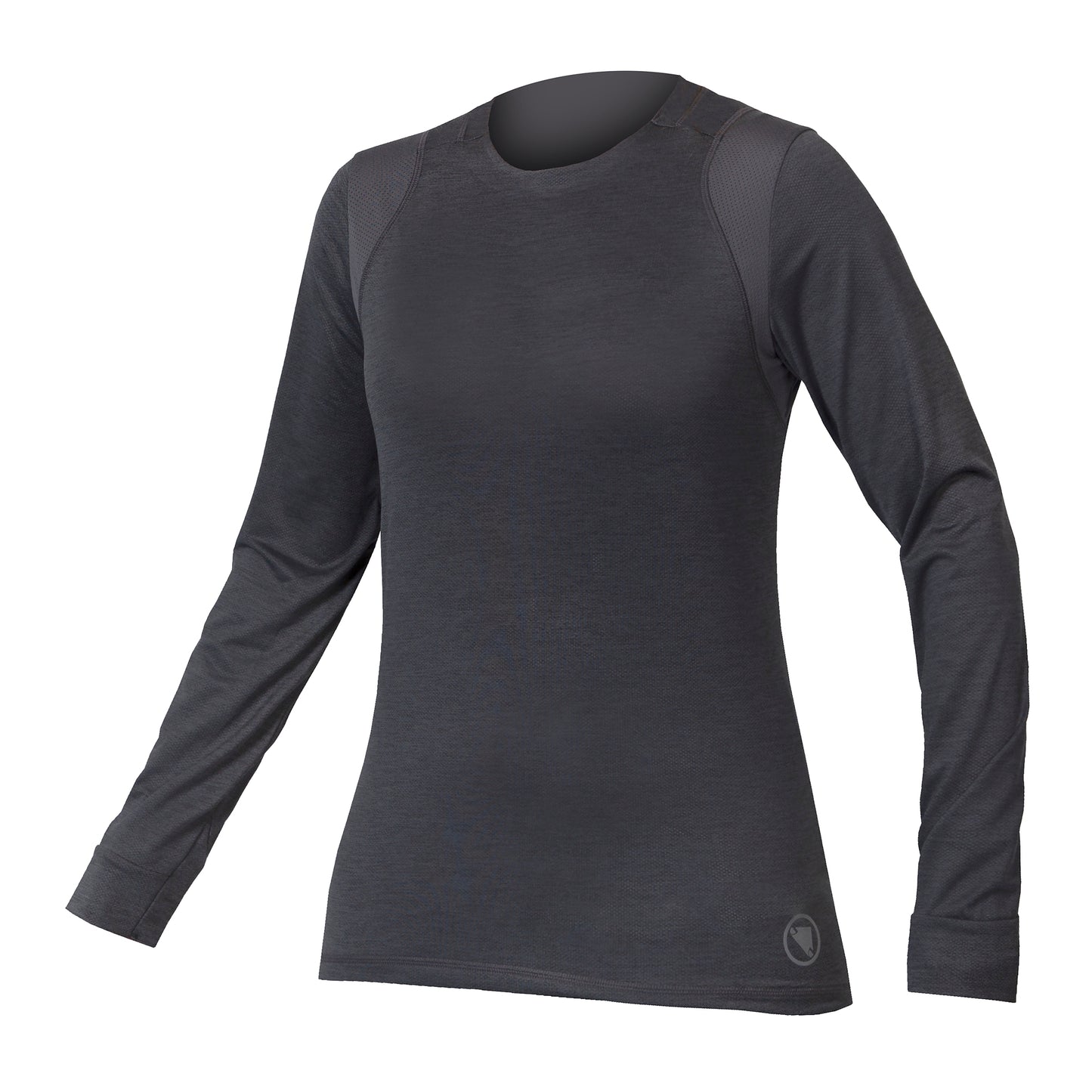 Maillot ENDURA SINGLETRACK Femme Manches Longues Gris