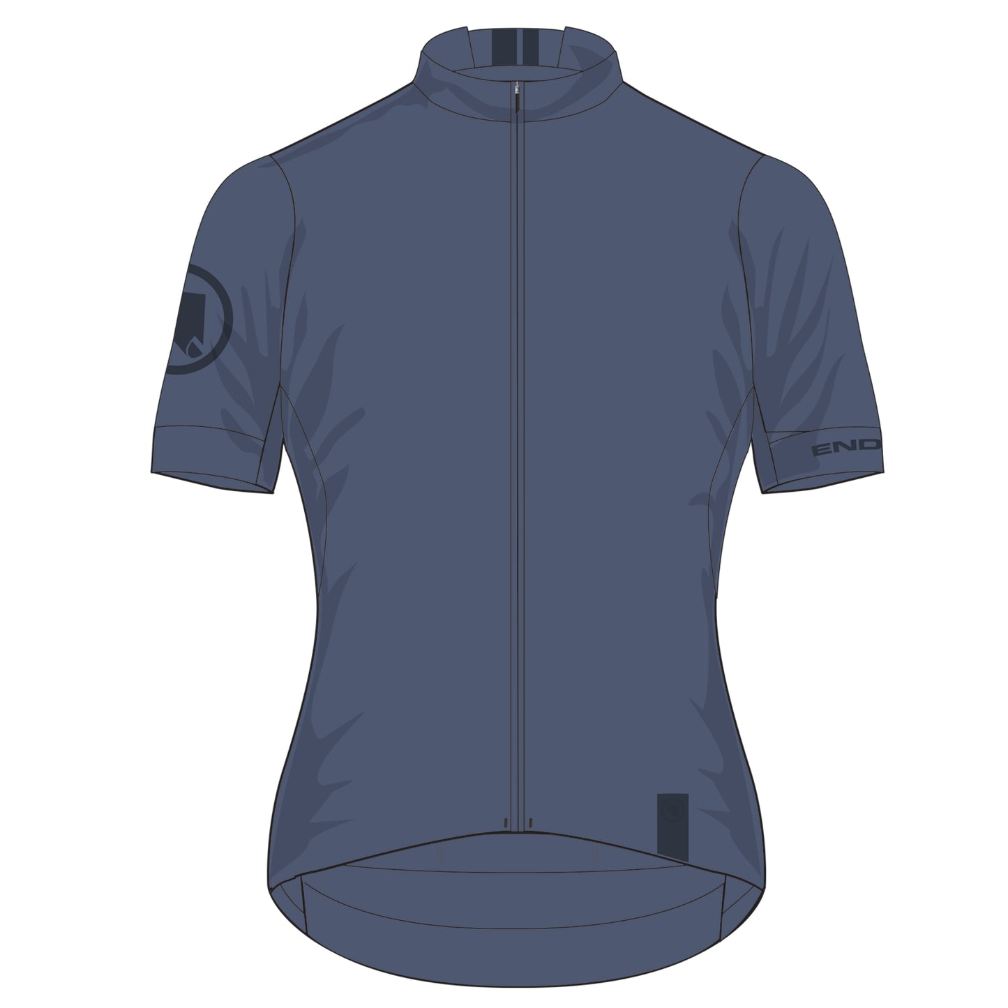 Maillot ENDURA FS260 Femme Manches Courtes Indigo