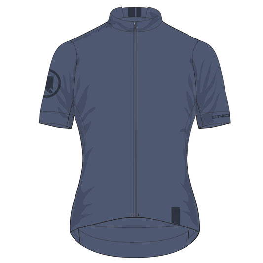 Maillot ENDURA FS260 Femme Manches Courtes Indigo