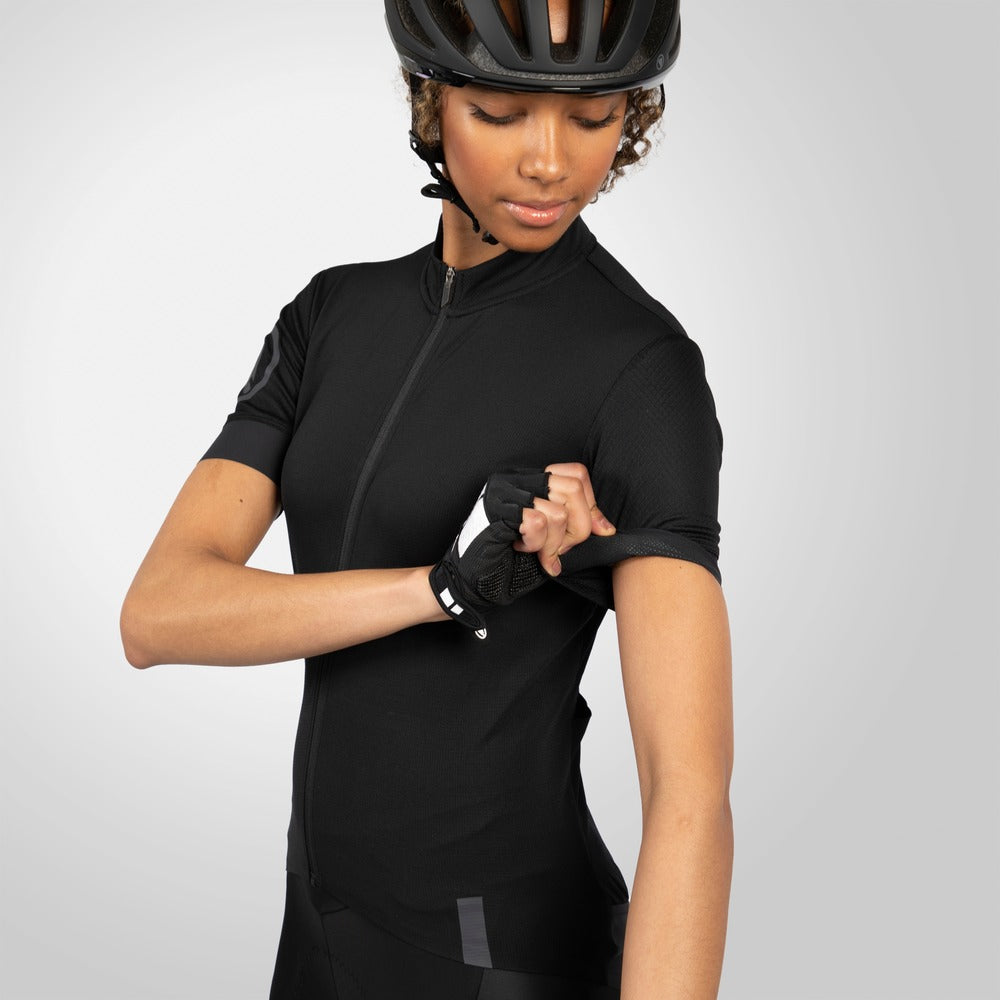 Maillot ENDURA FS260 Femme Manches Courtes Noir