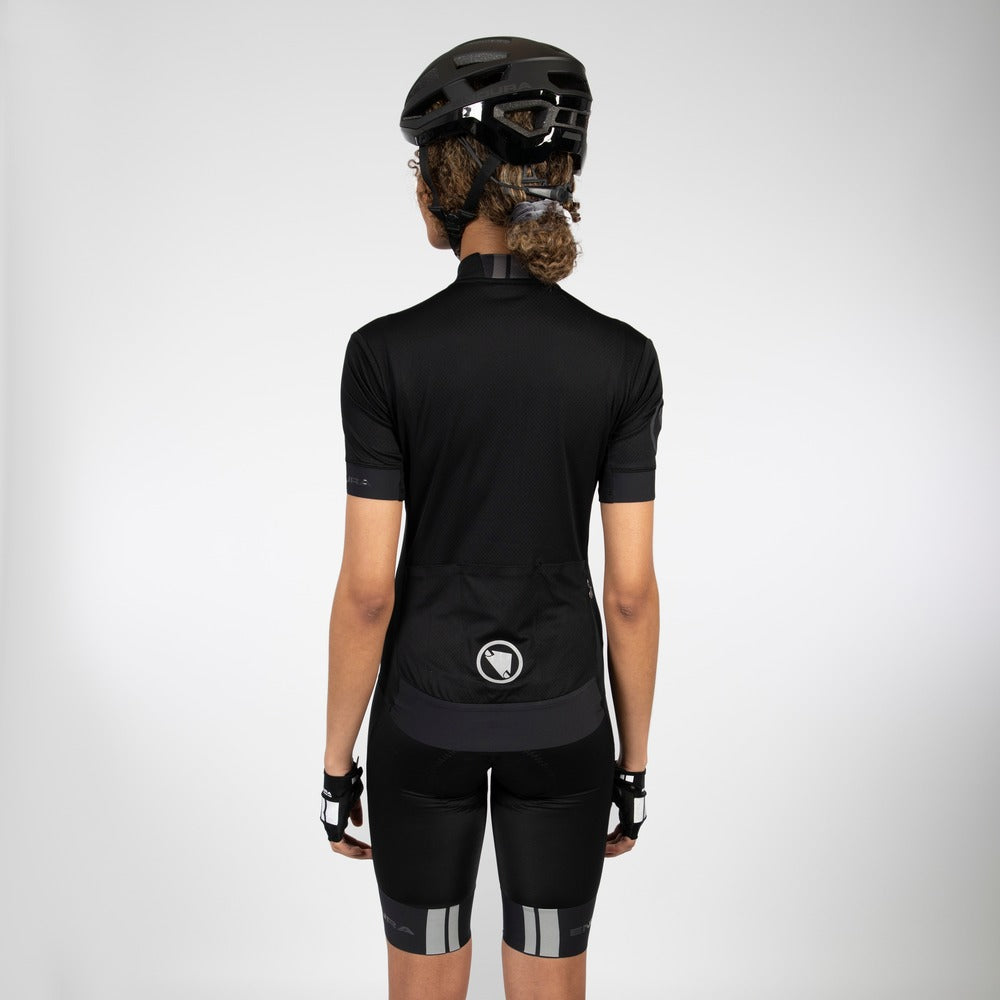 Maillot ENDURA FS260 Femme Manches Courtes Noir