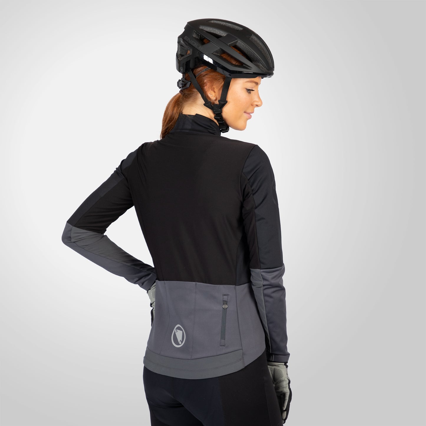 Maillot ENDURA FS260 JETSTREAM Femme Manches Longues Noir